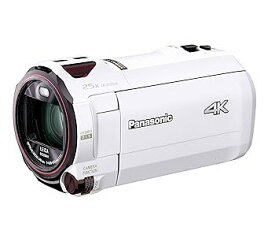 【中古】パナソニック 4K ビデオカメラ VX990M 64GB あとから補正 ホワイト HC-VX990M-W