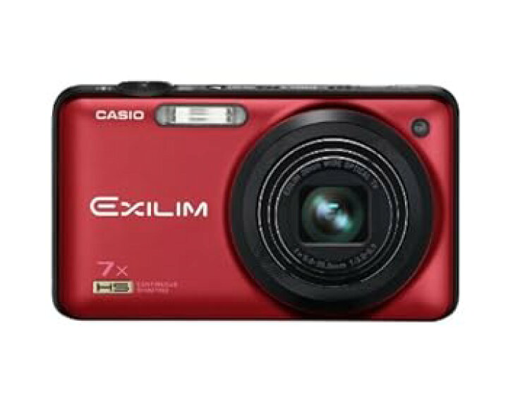 楽天市場】【中古】CASIO デジタルカメラ EXILIM EX-FC200S レッド EX 
