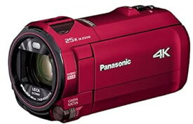 【中古】パナソニック 4K ビデオカメラ 64GB 光学20倍ズーム アーバンレッド HC-VX992MS-R