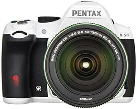 【中古】RICOH デジタル一眼レフ PENTAX K-50 DA18-135mmWRレンズキット ホワイト K-50 18-135WR KIT WHITE 10963