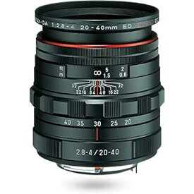 【中古】［非常に良い］ペンタックス HD PENTAX-DA 20-40mmF2.8-4ED Limited DC WR ブラック 標準ズームレンズ 【APS-Cサイズ用】【高品位リミテッドレンズ・アルミ削り