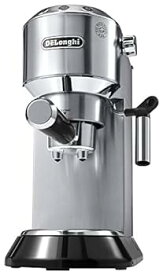 【中古】デロンギ(DeLonghi) エスプレッソ・カプチーノメーカー ブラック×シルバー 1L EC680M