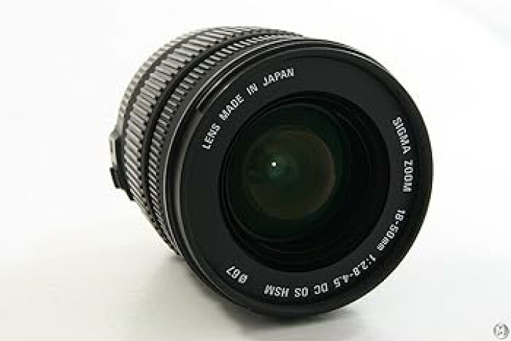 中古】【非常に良い】シグマ 18-50mm F2.8-4.5 DC OS HSM ニコン用 18- 