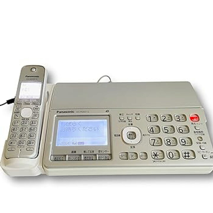 楽天市場】【中古】パナソニック おたっくす デジタルコードレスFAX 親  