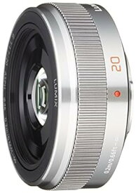 【中古】パナソニック(Panasonic) 単焦点レンズ マイクロフォーサーズ用 ルミックス G 20mm/F1.7 II ASPH. シルバー H-H020A-S