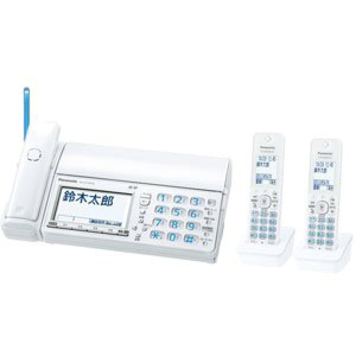 楽天市場】【中古】パナソニック デジタルコードレス普通紙ファクス(子 