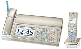 【中古】パナソニック おたっくす デジタルコードレスFAX 子機1台付き 迷惑電話対策機能搭載 シャンパンゴールド KX-PZ720DL-N