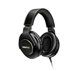 【中古】［非常に良い］SHURE シュア プロフェッショナル・スタジオ・ヘッドホン SRH840A-A ブラック : 密閉型/折りたたみ式/スタジオレコーディング/ホームレコーディ