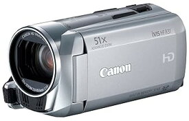 【中古】Canon デジタルビデオカメラ iVIS HF R31 シルバー 光学32倍ズーム フルフラットタッチパネル IVISHFR31SL
