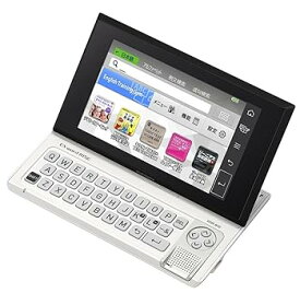 【中古】カシオ デジタル英会話学習機 EX-word RISE XDR-B10WE ホワイト コンテンツ40