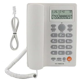 【中古】［非常に良い］電話機 親機のみ 固定電話 ホーム電話 ホテル・オフィス使用(白い)