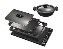 楽天市場】Panasonic IHホットプレート ブラック KZ-HP1000-Kの通販
