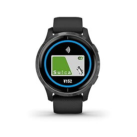 【中古】GARMIN Venu Black/Slate 010-02173-17