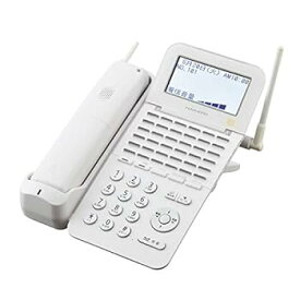 【中古】［非常に良い］ナカヨ NYC-Si 36ボタンディジタルハンドルコードレス電話機(W) 白 NYC-36SI-DHCLW