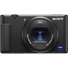 【中古】ソニー(SONY) コンパクトデジタルカメラ VLOGCAM Vlog用カメラ ZV-1 ボディ ウィンドスクリーン付属 24-70mm F1.8-2.8 ズームレンズ ブラック ZV