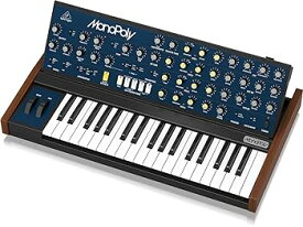 【中古】［非常に良い］Behringer アナログシンセサイザー ポリ/パラフォニック 37鍵 MONOPOLY 青