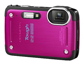 【中古】OLYMPUS デジタルカメラ TG-620 1200万画素 5m防水 裏面照射型CMOS 広角28mm ピンク TG-620 PNK
