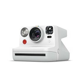 【中古】Polaroid インスタントカメラ Polaroid Now ホワイト i-Type/600フィルム使用 ビューファインダー搭載 9027 【国内正規品】