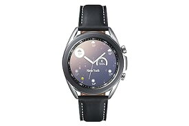 【中古】Galaxy Watch3 41mm Stainless/シルバー [Galaxy純正 国内正規品]SM-R850NZSAXJP