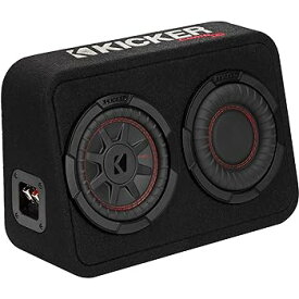 【中古】［非常に良い］KICKER キッカー 48TCWRT672 CompRT 最大入力300W 2Ω 16.5cmウーファー搭載 サブウーハーエンクロージャー 日本正規品