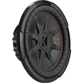 【中古】［非常に良い］キッカー KICKER CWRT12 CompRT 2ΩDVC 30cm薄型サブウーファー MAX1000W/RMS500W
