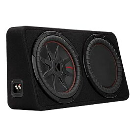 【中古】［非常に良い］日本正規品 キッカー KICKER 48TCWRT122 最大入力1000W 2Ω 30cmウーファー搭載 サブウーハーエンクロージャー 日本正規品 キッカー KICKER 48TC