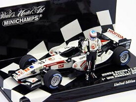 【中古】Minichamps DP 1/43 ホンダF1 RA106バトン初優勝2006 (フィギュア 完成品