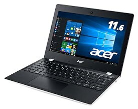 【中古】Acer ノートパソコン Aspire One11 AO1-132-N14N/W Windows10/Celeron/11.6インチ/4GB/32GB