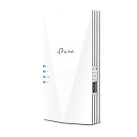 【中古】TP-Link Wi-Fi 無線LAN 中継器 Wi-Fi6 対応 1201 + 574Mbps 11ax/ac APモード ギガ有線LANポート RE600X/A