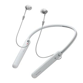 【中古】ソニー ワイヤレスイヤホン WI-C400 : Bluetooth対応 最大20時間連続再生 カナル型 マイク付き 2017年モデル ホワイト WI-C400 W