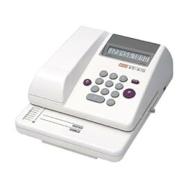 【中古】MAX マックス 電子チェックライタ 10桁 EC-510