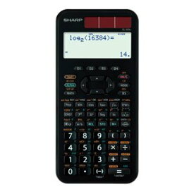 【中古】SHARP スタンダード関数電卓 ピタゴラス 384関数 ブラック系 EL-509J-BX