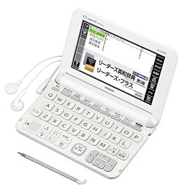 【中古】カシオ計算機 電子辞書 EX-word XD-K9800 英語強化/ホワイト