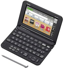 【中古】カシオ 電子辞書 エクスワード 中学生モデル XD-G3800BK ブラック コンテンツ140