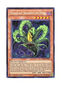 【中古】遊戯王 英語版 FUEN-EN002 Predaplant Drosophyllum Hydra 捕食植物ドロソフィルム・ヒドラ (シークレットレア) 1st Edition