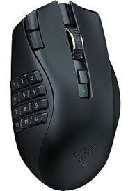【中古】Razer(レイザー) Naga V2 HyperSpeed MMOに最適な多ボタンのワイヤレスゲーミングマウス プログラム可能な19ボタン フリースピンまたはタクタイ