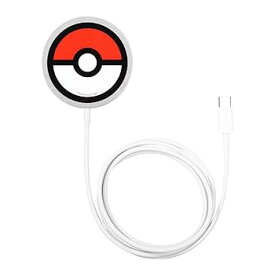 【中古】［非常に良い］グルマンディーズ ポケットモンスター MagSafe対応ワイヤレスチャージャー モンスターボール POKE-946D