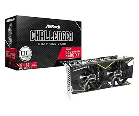 【中古】ASRock AMD Radeon RX5600XT搭載 グラフィックボード GDDR6 6GB CHALLENGERシリーズ RX 5600 XT Challenger D 6G OC