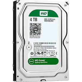 【中古】Western Digital wd40ezrx 4 TBグリーンSATA III 64 MBキャッシュ5400rpm 3.5インチハードドライブ
