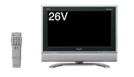 【中古】シャープ 26V型 液晶 テレビ AQUOS LC-26GH1 ハイビジョン 2006年モデル