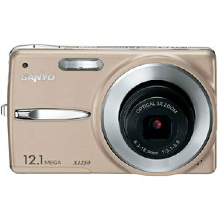 楽天市場】【中古】サンヨー デジタルカメラ(シャンパンゴールド)SANYO 