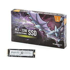 【中古】CFD販売 PG3NF2シリーズ 1TB (読み取り最大4,950MB/s) M.2 2280 NVMe PCI-E Gen.4 x 4 (NVMe 1.3) 内蔵SSD CSSD-M2B1TPG3NF2