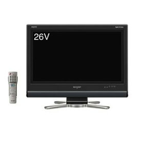 【中古】シャープ 26V型 ハイビジョン 液晶テレビ ブラック AQUOS LC-26D30-B