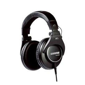 【中古】［非常に良い］Shure SRH840プロフェッショナルモニタリングヘッドホン、正確に調整された周波数応答と40mmネオジムダイナミックドライバーが、豊かな低音、ク