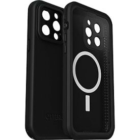 【中古】［非常に良い］OtterBox LifeProof iPhone 14 Pro Max FRE 防水 防塵 防雪 耐衝撃 ケース MagSafe対応 BLACK/BLACK