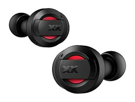 【中古】JVCケンウッド JVC HA-XC72T-RA ワイヤレスイヤホン Bluetooth ノイズキャンセリング レッド XXシリーズ 重低音 低遅延 防水 防塵 ステッカー付