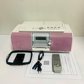 【中古】JVCケンウッド ビクター CD-MDポータブルシステム ピンク RC-L1MD-P
