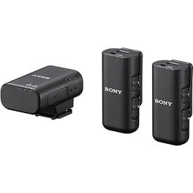 【中古】［非常に良い］SONY(ソニー) カメラ用マイク ワイヤレスマイクロホン(マイクロホン×2+レシーバ+充電ケース) 屋内外のVlog・ライブストリーミング・映像付きイ