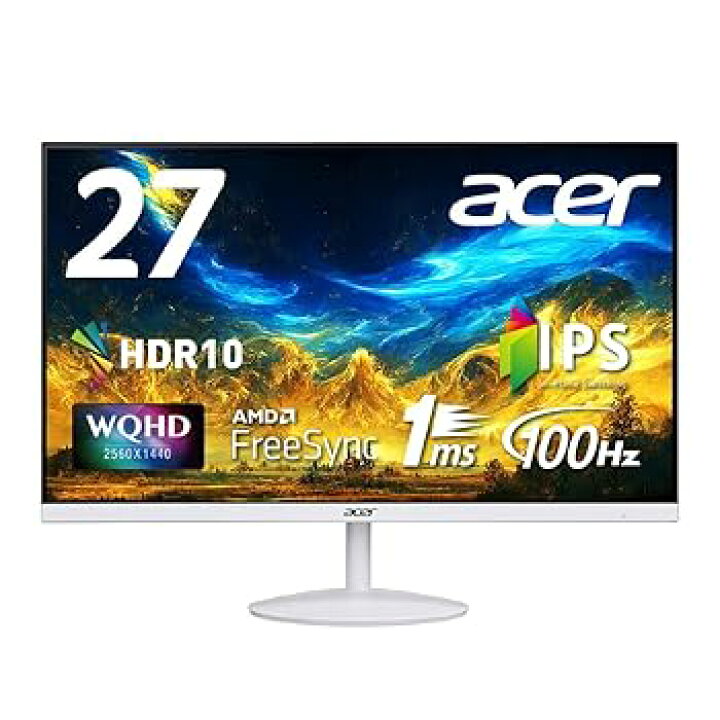 楽天市場】【中古】Acer モニター SA272UEwmiipx 27インチ IPS 非光沢 