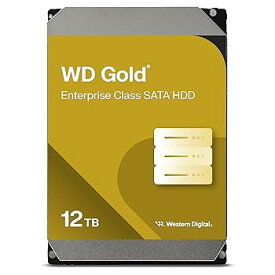 【中古】Western Digital HDD 12TB WD Gold エンタープライズ 3.5インチ 内蔵HDD WD121KRYZ